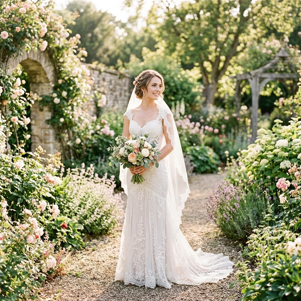 wedding AI outfit example